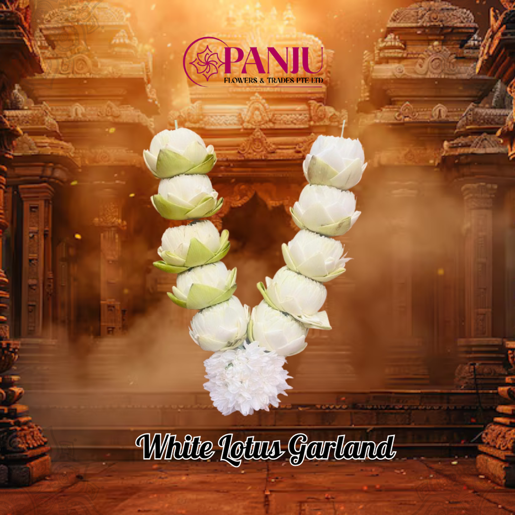 White Lotus Garland 
